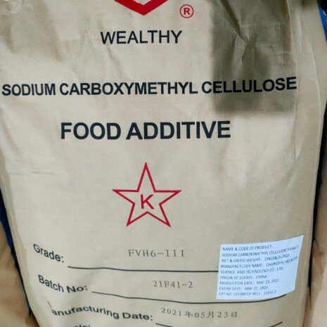 Sodium carboxymethyl cellulose (CMC)